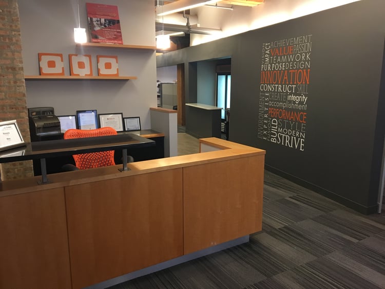 The downtown Chicago office of Rightsize Facility The downtown Chicago office of Rightsize Facility